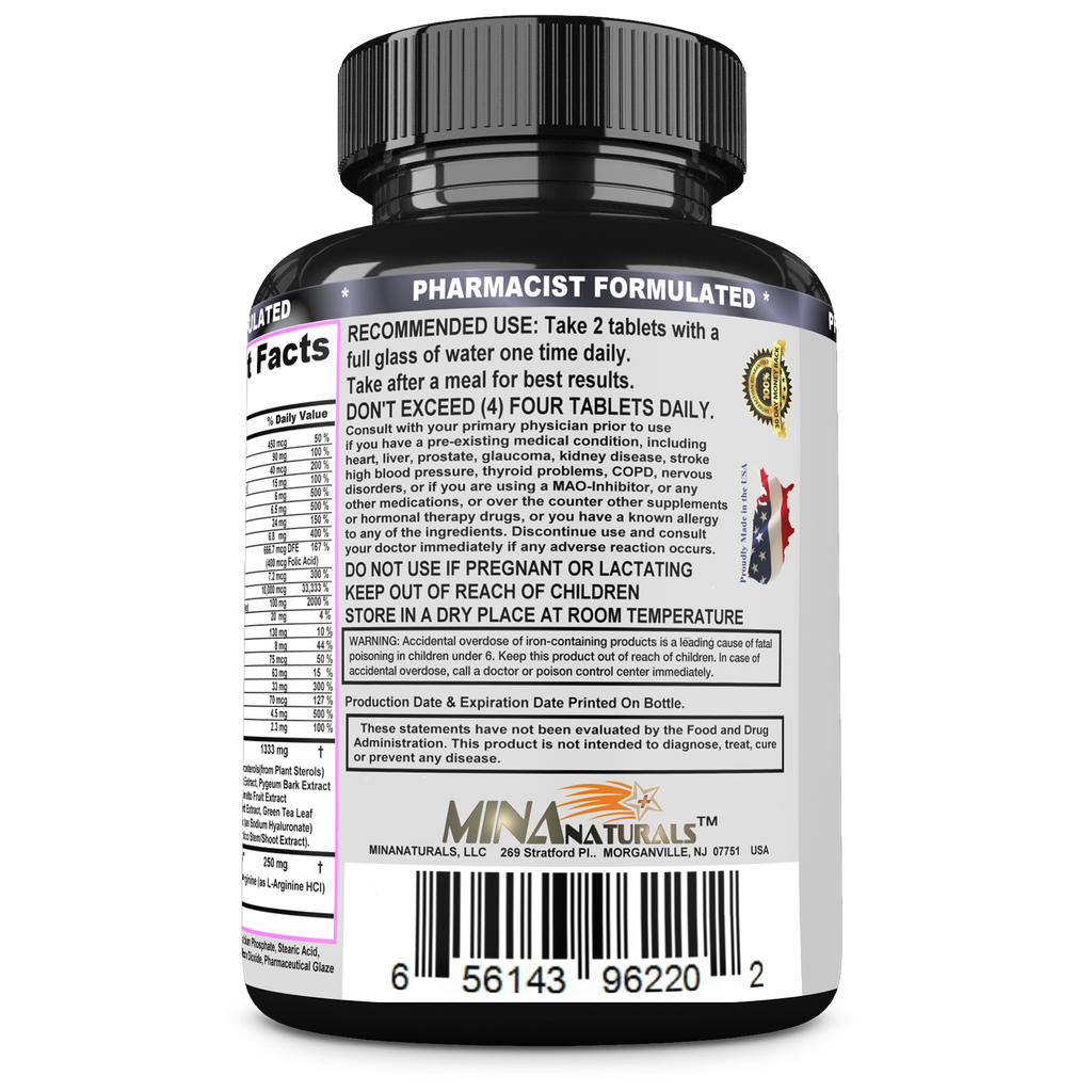 HSN 40 Hair Growth Vitamins – 40-Ingredient Hair, Skin & Nails Formula with 10,000 mcg Biotin, Collagen, Keratin & DHT Support – 60 Tablets