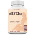 VELVIRA Feminine Wellness Supplement for Women – Non Hormonal Women’s Intimate Support with Collagen, Hyaluronic Acid & Herbal Blend – Daily Feminine Balance & Hydration Support – 30 Tablets – Made in USA