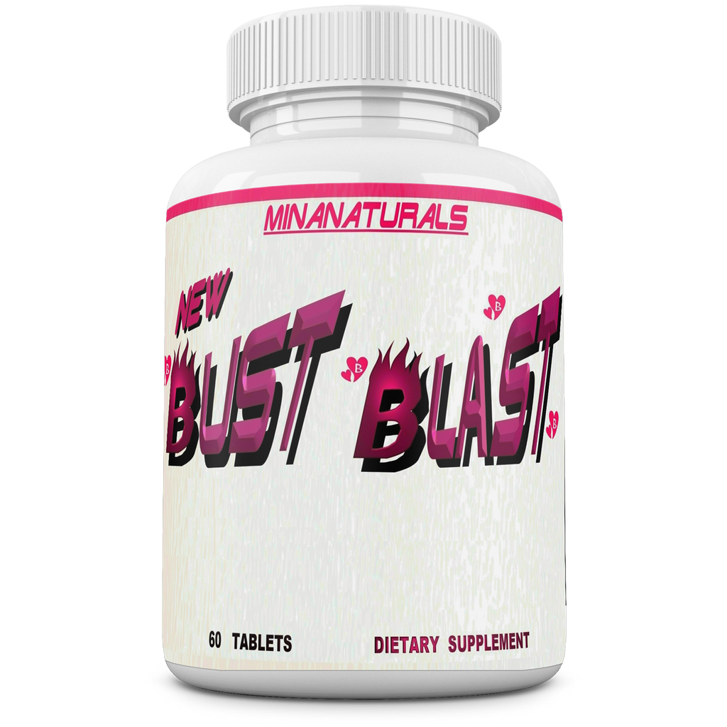 Bust Blast Loaded Increase Breast Size Fast. Female Breast Enhancement - Bigger Boobs and Butt Pills. 60 Tablets